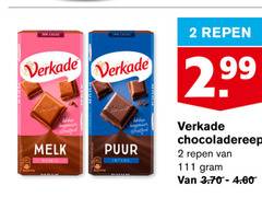  2 36 cacao verkade langzaam melk romig puur repen chocoladereep 