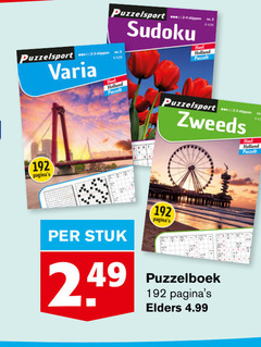  puzzelboek puzzelsport stippen varia sudoku holland zweeds stuk elders 