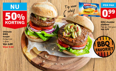  2 50 150 tip eru cheddar pak ultimate bbq burger schaal stuks favoriet 