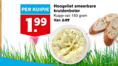  150 smeerbare kuipje kruidenboter 