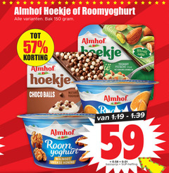  150 almhof hoekje roomyoghurt bak choco balls nature yoghurt boekje pistache krokante amandelen wereld editie room walnoot griekse honing red basisprijs heffing 