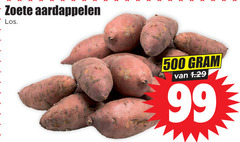  99 500 zoete aardappelen 