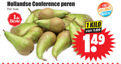  1 hollandse conference peren bak kilo bodem 