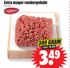  300 rundergehakt pak vleeschmeesters 