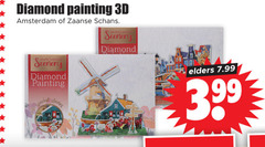  mozaiekset diamond painting 3d amsterdam zaanse schans multi layered stones layers elders 3.99 