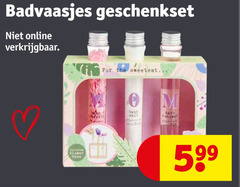  geschenkset online for wait bath 