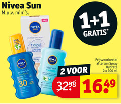  1 2 30 200 nivea sun new recycled bottle uv face specialist triple protect ultralight hydrating be after aftersun spray ml 