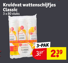  1 2 3 35 80 kruidvat wattenschijfjes classic stuks kruid classe pack gratuit co pak 