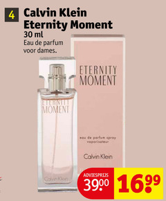  4 30 calvin klein eternity moment ml eau parfum dames spray vaporisateur 