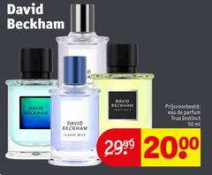  50 david beckham mm classic blue instinct eau parfum true ml 