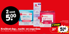  2 15 24 30 50 500 kruidvat sensitive hydro daycream bridge gevoelige huid peaux sensibles hyaluronic acid uur hydratatie hydratation heures day cream tres formule parfum cool salami alcohol colorants lifting nightcream verstevigend raffermissant 45 pro retinol bevordert huidelasticiteit la peau liftende ml dag nacht natures skin science originals derma men 