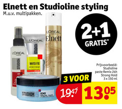  1 2 3 24 150 elnett studioline styling multipakken paris studio new fix ag strong hold ml 