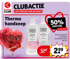  50 300 kruidvat club kaart therme handzeep blossom hand wash zen white lotus scan ml enjoy lovely moments 