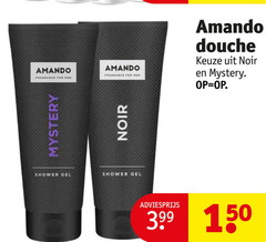  150 amando douche noir for men fragrance mystery shower gel 