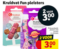  2 18 300 kruidvat fun pleisters vormen designs stuks 30 