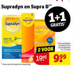  1 2 15 1998 supradyn supra vital 50 ondersteunt oxidant multivitamines mineralen olijf extract vitamine tabletten tablet dag voedingssupplement complex forte lees 20 hoog t2 bruistabletten stuks 