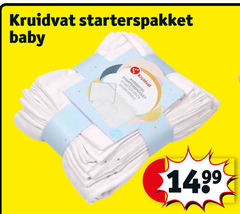  kruidvat starterspakket baby hydrofiel parket starter pack 