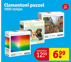  1000 clementoni puzzel stukjes high quality collection 12 jaar puzzle 