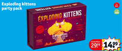  10 17 kittens party pack editie 7 jaar spelers kaartspel katten explosies laserstralen sms dok 