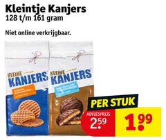  128 kleintje kanjers online kleine originale stroopwafeltjes melk chocolade stuk 