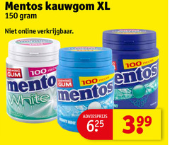  100 150 mentos kauwgom xl online chewing gum piece pieces white mint 