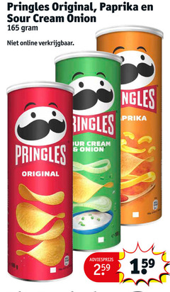  20 pringles original paprika sour cream onion online 