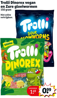  150 trolli zure gloeiwormen online sour troll naturally lactose gluten free with bite 