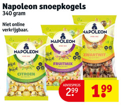  330 napoleon snoepkogels online zwartwit citroen fruitmix 