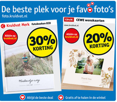  20 30 plek favo kruidvat merk fotoboeken eco kruidvat.nl wenskaarten weekendje weg you mary deal 