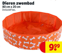  20 80 dieren zwembad cm tas 