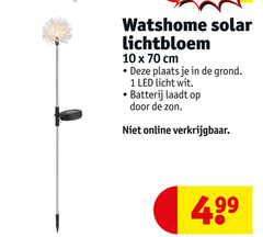  1 10 watshome solar cm plaats grond led licht wit batterij zon online 