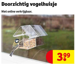  doorzichtig vogelhuisje online 