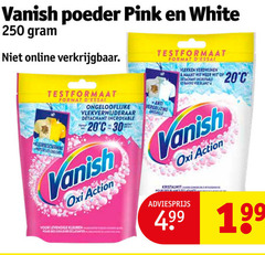  17 20 30 250 vanish poeder pink white online format vlekken wit weer detachant vos blanc ongelooflijke vlekverwijderaar action anti vergrijzing kristalwit kleuren pour des couleurs 