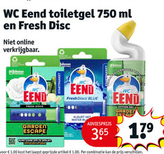  750 wc eend toiletgel ml fresh disc online scjohnson discs garden escape scan code spelen limited edition startpakket johnson blue kleurt water verwijdert kalk action gel artikel combinatie 