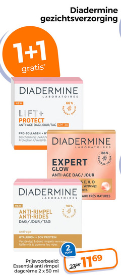  1 2 30 50 90 diadermine gezichtsverzorging new lift protect laboratoires anti visage dag jour origin pro collagen bescherming uva uv protection uvb expert glow naturel aux trees matures rimpel rides soy protein rimpels vervagen les essential ml 