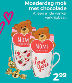  bb moederdag mok chocolade you bes best stoven 