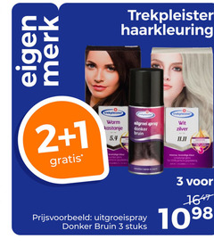  1 2 3 90 100 merk trekpleister haarkleuring warm kastanje uitgroei spray donker bruin wit zilver kleur plons intense glans fox uitgroeispray stuks 