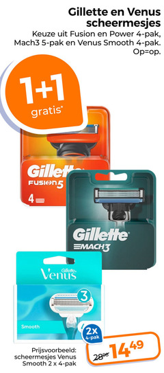  1 2 3 4 5 28 gillette venus scheermesjes fusion power pak mach3 smooth gilet fusion5 2x 