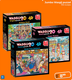  4 210 950 wasgij antique hunt hart puzzle jumbo puzzel stukjes super models train jumeo la 12 jaar 