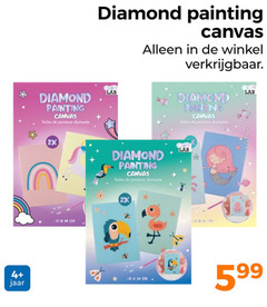  4 jaar diamond painting canvas peinture lab 2x cm 