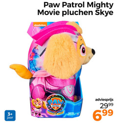  paw patrol mighty movie pluchen skye nickelodeon 3 jaar 