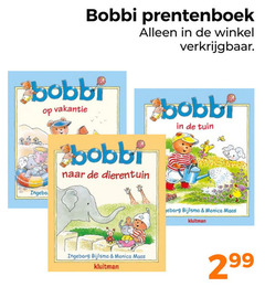  bobbi prentenboek vakantie dierentuin tuin monica maas kluitman ingeborg 