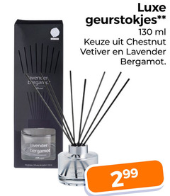  bergan lavender bergamot diffuser luxe geurstokjes ml chestnut vetiver 