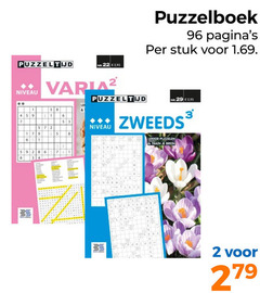  1 2 3 5 6 7 8 9 22 34 96 279 puzzeltijd niveau puzzelboek stuk varia le zweeds puzzelen train brein 