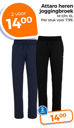  2 heren joggingbroek xl stuk 