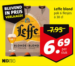  leffe speciaalbieren 6 30 verlaagd nix18 blond pak blonde stuk 