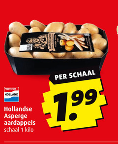  1 asperge lover holland hollandse aardappels schaal kilo 