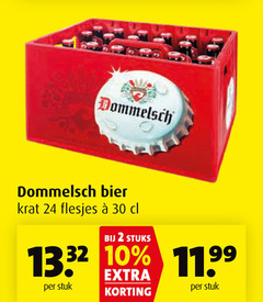  dommelsch krat bier 2 10 24 30 stuks stuk 