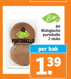  2 bio portobello volle nootachtige stuks biologische bak 