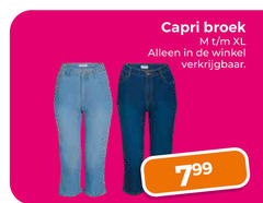  capri broek xl 